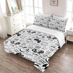 Gaming Comforter for Boys Teens,Game Bedding Sets Queen,Kids Gamer Comforter Set,Video Game Bedroom Decor,Gamepad Controller Duvet Insert All Season 3 Piece 1 Comforter and 2 Pillowcases