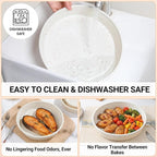 CAKETIME Silicone Round Cake Pan with Metal Reinforced Frame