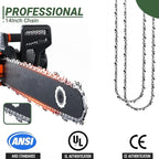 4-Pack 14 Inch Chainsaw Chain,3/8" LP Pitch .050" Gauge 52 Drive Links Compatible with Husqvarna 120,Echo CS-310,Ryobi RY3714 Craftsman,Greenworks,Earthwise,Makita,Poulan,Husqvarna Chainsaws