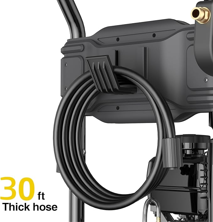 Heavy-Duty Gas Pressure Washer, 3600Psi at 2.7Gpm Power Washer,Portable, 30feet Pressure Hose,Industrial Style,Axial Cam Pump, for Siding, Driveway, House, Car, RV, Paint Preparation etc