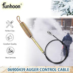 06900439 Auger Control Cable Replacement for Ariens Deluxe 24 28 30 36 Pro Platinum Power Brush Snow Blowers