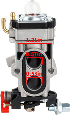 150BT Carburetor for Husqvarna 150BT 150BF 350BT 350BF Backpack Leaf Blower Parts 502845001 with Air Filter Kit