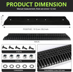 Snow Blower Scraper Bar ASS2100 Replacement for EGO 21-Inch Snow Blower Replacement Parts, Snow Blower Attachment Compatible with EGO SNT2100/SNT2112/SNT2110/SNT2103 21" Snow Blowers
