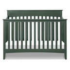 DaVinci Grove 4-in-1 Convertible Crib in Forest Green, Greenguard Gold Certified
