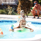 GLACIER FRESH Garden Hose End Pre-Filter for Swimming Pool, Hot Tubs, Spa, Inflatable Pool, Ponds, Greatly Reduces Bad Taste, Odors, Chlorin and Sediment, up to 8,000 Gallons, 1 Pack