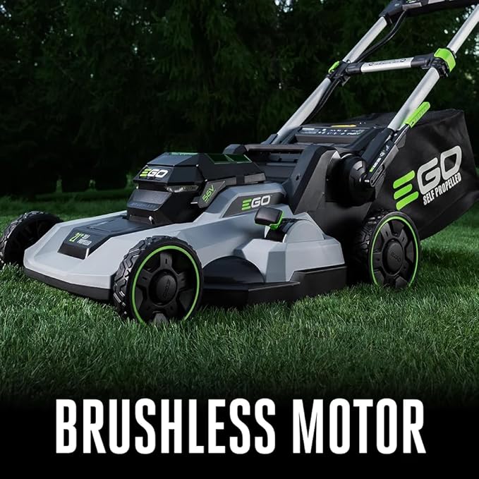 EGO POWER+ Electric Lawn Mower, Self-Propelled Cordless, Includes 56V 6.0Ah Battery And 320W Charger - LM2114SP