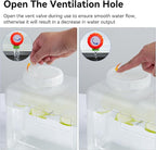 Drink Water Dispenser for Fridge - 2 Gallon Beverage Dispenser with Leak-Proof Spigot, Portable Food-grade Water Jug Container with Spout Handle for Kitchen Refrigerator Outdoor Camping Hiking