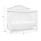 DaVinci Fiona 4-in-1 Convertible Crib in White, Greenguard Gold Certified