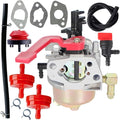 Squall-2100 Carburetor for Troy-Bilt Squall-2100 Squall-210 Squall-210e 31a-2m5e711 Snow Blower Part 751-12098 951-14093 951-12098 Cub Cadet Troy Bilt 265-JU 265-JU-11 HY-165J A135 HY-170JA