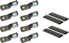 WindyNation 2 Gauge AWG (10 Feet Black + 10 Feet Red) Power Inverter Battery Cable Wire Kit for DC to AC Inverters RV, Car, Solar, Marine, Off-Grid