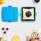 Sandwich Press Nonstick No Power Required Quesadilla Snacks Bread Cooker | Kitchen Bread Press Sandwich Maker Heat-Resistant Portable Breakfast Quesadilla Pie Bread for Home Apartment Dorm Party T