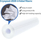 Cryspool® 04077 Compatible with Cal Spa Filters, 4CH-949, PWW50L, FC-0172, Rising Dragon, Dynasty Spas, 50 Sq. Ft Hot Tub Replacement Filter Cartridge, 2 Pack