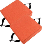 Square Bar Stool Cushion Set of 2 - 14x14/15*15/12*12 Thick 5/8cm Dining Chair Seat Pads (Color: 11#)