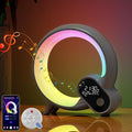 Smart Night Light for Kids,Wake Up Light Sunrise Alarm Clock,Ambient Light & Sleep Assistant White Noise Sound Machine Baby Night Light,App,Bluetooth Speaker,Snooze,Timer,Remote Control,Ideal for Gift