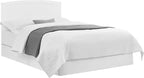 Delta Children Campbell 6-in-1 Convertible Crib - Greenguard Gold Certified, Bianca White