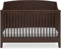 Delta Children Campbell 6-in-1 Convertible Crib - Greenguard Gold Certified, Walnut Espresso