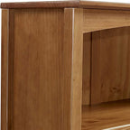 Camaflexi Shaker Style Bookcase, 36", Brown