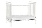 Namesake Abigail 3-in-1 Convertible Metal Crib in Washed White, Greenguard Gold Certified