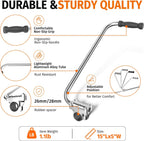Upgraded Weedeater Handle,Ergonomic Trimmer Grip,Weed Eater Handle Extension Back Saver with Bracket Clamp,String Trimmer Handle with Shoulder Harness for String Trimmer,Lawn Care,Landscaping