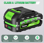 Tietoc Mini Chainsaw 6 Inch with 2 Batteries, Electric Saw Gifts for Men Dad Husband Gardener, Cool Gadgets for Men 2025, Mens Gifts for Fathers Birthday, Perfect Gifts Idea for Mothers Mom Women