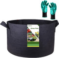 400 Gallon Large Raised Garden Bed Bag (70x24 inch) Big Garden Bag Sturdy Plant Grow Bag for Tomato,Potato Planter,Herb Veggies Planter Bag,Flower Bed,Yard Waste Bag,Lawn Debris Bag,Leaf Bag W/ Gloves