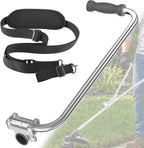 Upgraded Weedeater Handle,Ergonomic Trimmer Grip,Weed Eater Handle Extension Back Saver with Bracket Clamp,String Trimmer Handle with Shoulder Harness for String Trimmer,Lawn Care,Landscaping