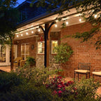Enbrighten LED Outdoor String Lights 48ft Soft Warm White Patio Lights with Ultra-Durable Shatterproof and Waterproof Acrylic Bulbs for Balcony, Backyard, Porch, Gazebo, Deck, Party and Market, 35631