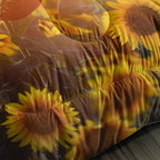 Horse Comforter Full Size,Sunflower Horse Comforter Set for Kids Teens Girls Boys,3Pcs Bedding Set Printed Comforter with 2 Pillowcases,Soft and Lightweight，Full Size