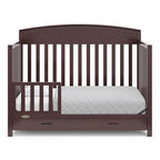 Graco Benton 5-in-1 Convertible Crib with Drawer (Espresso) - Converts from Baby Crib to Toddler Bed, Daybed and Full-Size Bed, Fits Standard Full-Size Crib Mattress, Adjustable Mattress Support Base
