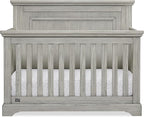 Delta Children Simmons Kids SlumberTime Paloma 4-in-1 Convertible Baby Crib - Greenguard Gold Certified, Rustic Mist