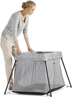 BabyBjörn Travel Crib Light, Silver, One size