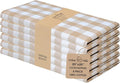 Urban Villa Cloth Napkins Cotton 20x20 (Set of 6) Taupe