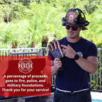 Grill Rescue Grilling Gloves 2.0 - Heat-Resistant Neoprene BBQ Gloves for Safe Grilling, Cooking, and Baking - Durable, One-Size-Fits-All - Version 2 (USA)