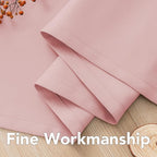 H.VERSAILTEX Ultra Soft Microfiber Thermal Insulated Antique Copper Grommet Blackout Curtains/Window Treatment Draperies 52 by 72 - Inch for Living Room/Bedroom, Set of 2 - Baby Pink