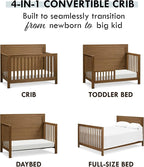 DaVinci Fairway 4-in-1 Convertible Crib in Stablewood, Greenguard Gold Certified