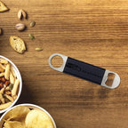 Rico Industries NFL Laser Engraved Bar Blade Faux Leather Laser Engraved Bar Blade - Great Beverage Accessory for Game Day