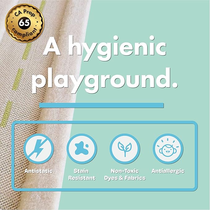 IVI 3D Play Carpets, 59 x 39 Inch, Traffic Educational Toddler Mat Rug for Bedroom, Kids Den, or Playroom, Medium