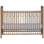 Little Seeds Monarch Hill Ivy Metal Crib, Gold