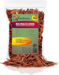 Gardenera Red Mulch - Retain Moisture and Promote Healthy Root Growth in Your Landscape - 4 QUARTS