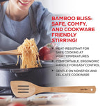 Helen’s Asian Kitchen Slotted Spatula, Natural Bamboo, 13-Inch