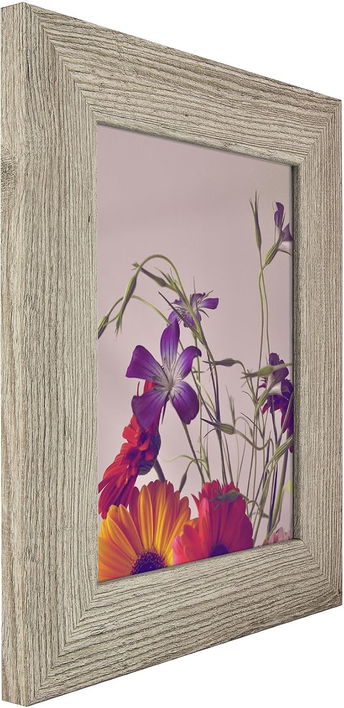 Craig Frames 20x27 Vintage White Picture Frame for Posters and Gallery Wall | Lightweight shatter resistant acrylic facing with a rigid backing board, made in the USA