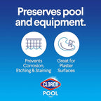 Clorox® Pool&Spa™ Swimming Pool Calcium Hardness Increaser, Prevents Corrosion, Etching and Staining, 4LB (Pack of 3)