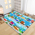 Car Carpet for Kids Kids Rugs for Playroom Car Track Rug Road Rug for Kids Car Play Rug Road Carpet for Toy Cars Car Track Rugs for Boys Car Rug for Boys Room 3'×4'