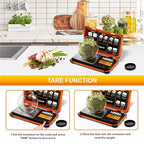 Precision Pocket Scale, 200gx0.01g Jewelry gram Scale, Digital Food Scale with LCD Display, one-Click Conversion 6 Units, mini Scale for Kitchen/Powder/Coffee/Coins(Battery Included)