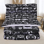 Sunnycitron Kids comforter sets Gamer Bedding Sets for Boys Twin Comforter Set Gaming Comforter Sets Gamer Comforter Set for Boys Gaming Bed Gamer Room Decor,1 Comforter 2Pillowcase
