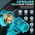 Mini Chainsaw Cordless,6 Inch Portable Electric Chain Saw, Automatic Oiler, Battery Powered Small Handheld Saw, Security Lock Trees Branches Trimming,Wood Cutting, 2 Batteries 3 Chains 2025