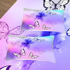Tailor Shop Twin Bedding Sets for Girls,Pink Butterfly Comforter Set Butterfly Bedding Sets for Kids Teens,Tie Dye Butterflies Bed Set,with 1 Comforter and 2 Matching Pillowcase…