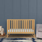 Davinci Hunter 3-in-1 Convertible Crib, Honey, Easy Assemble, Greenguard Gold Certified