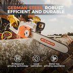 12 Inch Chainsaw Chain 45 Drive Links, 3/8" LP Pitch, 0.043" Gauge, Fit for Craftsman, Black+Decker, Ryobi, Husqvarna Chainsaws and More - DWO1DT612,R45 (90YNP-6)