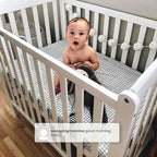 Delta Children Emery Mini Convertible Baby Crib with 2.75-inch Mattress, Dark Chocolate